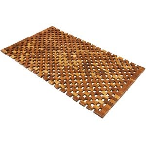 Koupelnová podložka - 80x50 cm - akát