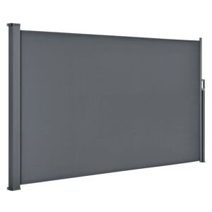 Boční markýza Dubaj 300 x 160 cm - šedá