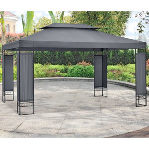 Zahradní altán Capri 3 x 4 m - antracit