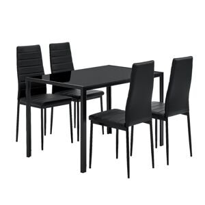 Jídelní set Dalya - černý