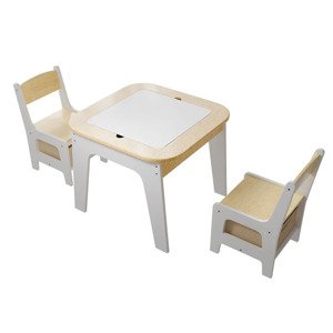 Dětský dřevěný set Milou - přírodní