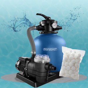 Pískový filtrační systém 11 000 l/h s příslušenstvím