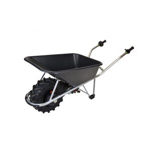 Motúčko EXTRA KLASIK Plastová korba 80 l Pneumatika 16 cm Pozinkovaný rám 1 x AGM 12 V / 22 Ah