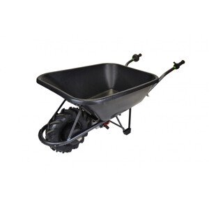 Motúčko EXTRA KLASIK Pneumatika 10 cm Plastová korba 120 l Skládací rám 1 x AGM 12 V / 22 Ah