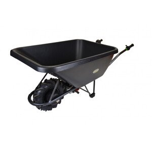 Motúčko EXTRA KLASIK Pneumatika 10 cm Plastová korba 200l Skládací rám 1 x AGM 12 V / 22 Ah